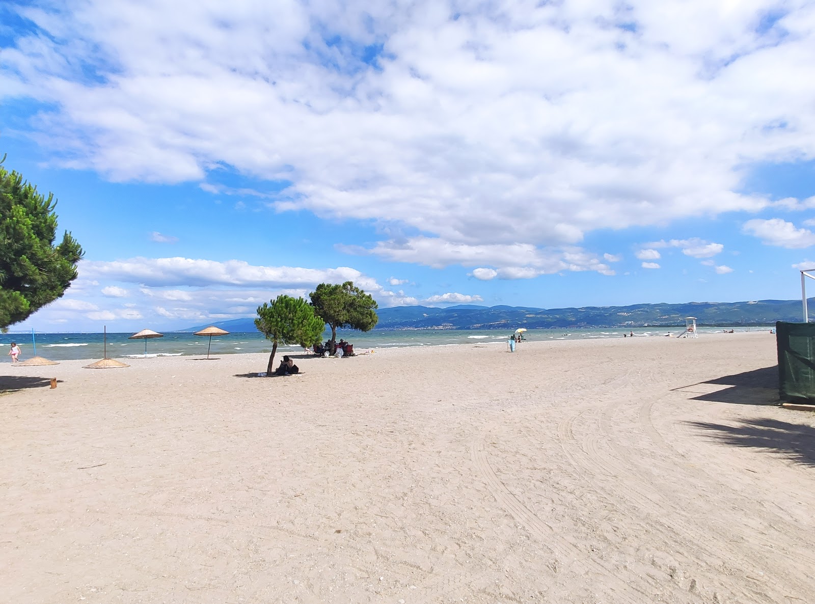 Foto von Altinova Hersek beach mit langer gerader strand