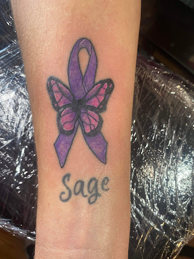 Explore butcher tattoo ideas, creative tattoo ideas in Windsor, available at Spillen Ink