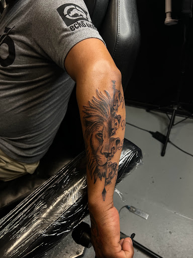Find wave tattoo ideas for your next unique tattoo in Mcallen at House of Tattoos