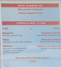 Pizzeria Dolce Vita à Saint-Mandé (le menu)