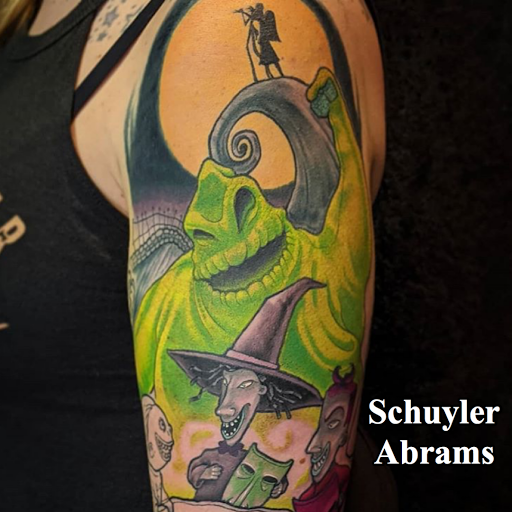Explore sibling tattoo ideas, creative tattoo ideas in Savannah, available at Tramp Art Studios