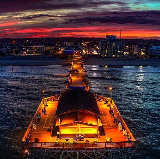Fishing Pier «The Pier At Garden City», reviews and photos, 110 S Waccamaw Dr, Murrells Inlet, SC 29576, USA