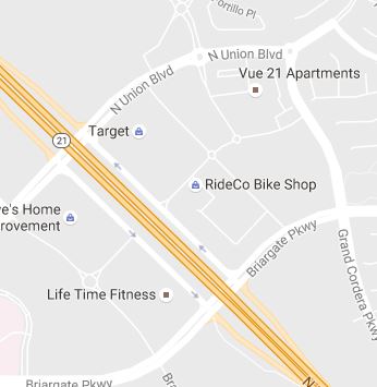 Bicycle Repair Shop «RideCo Bike Shop», reviews and photos, 9625 Prominent Point #170, Colorado Springs, CO 80924, USA