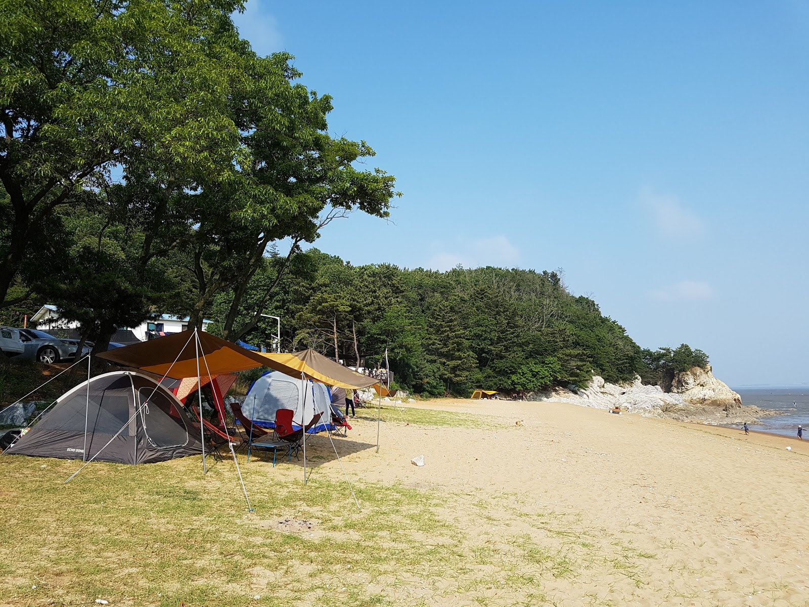 Photo de Handlehae Beach zone des équipements
