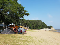 Photo de Handlehae Beach zone des équipements