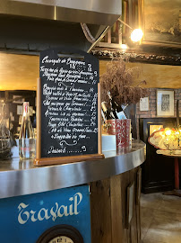 Menu du Au Coup De Canon à Saint-Malo