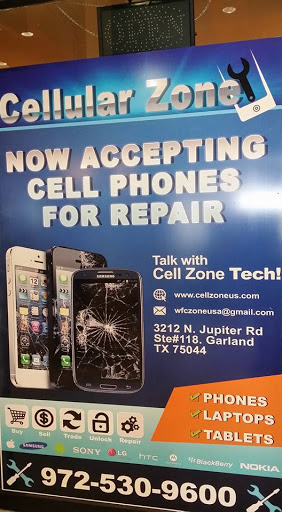Cell Phone Store «Cellular Zone», reviews and photos, 3212 N Jupiter Rd #118, Garland, TX 75044, USA