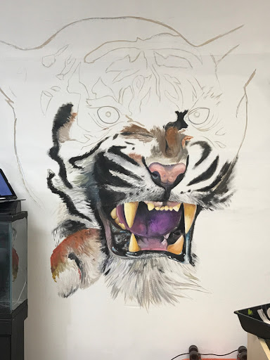 Explore hellscape battle sleeve tattoo ideas, creative tattoo ideas in Saint Petersburg, available at Buku Tattoo Studio