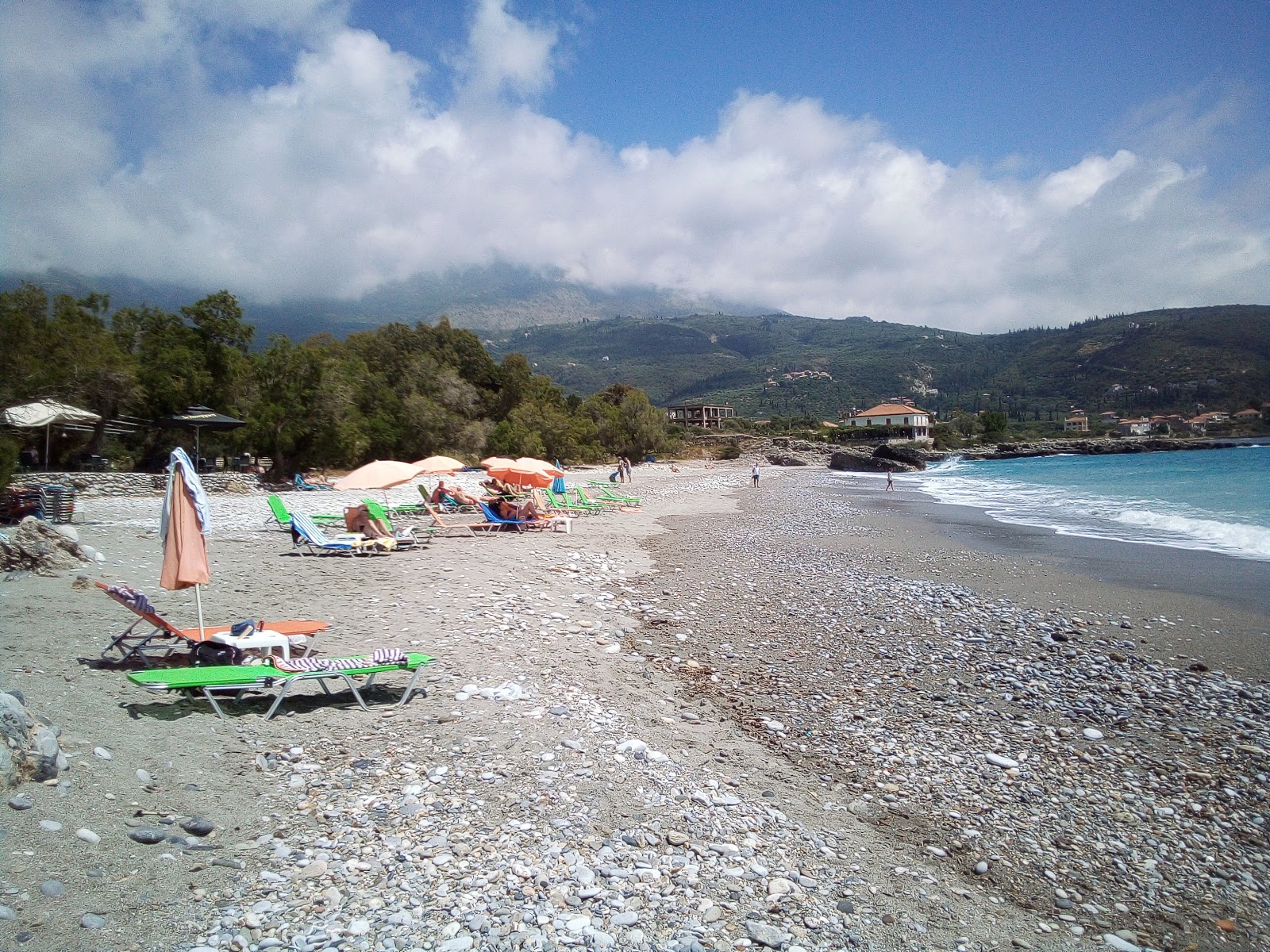 Photo of Pantazi beach and the settlement