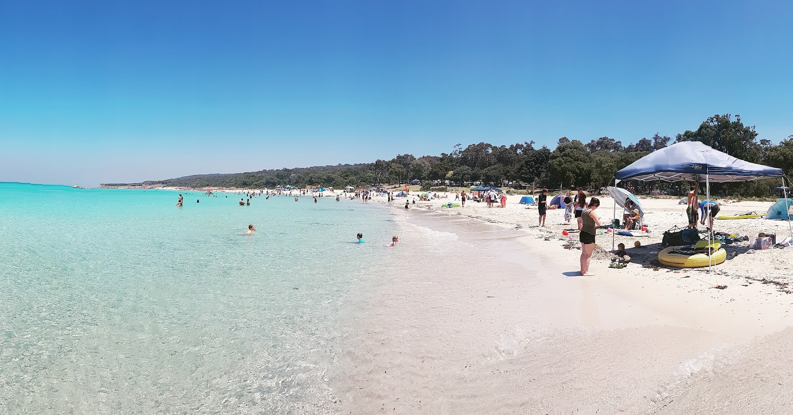 Foto von Meelup Beach mit beiger sand Oberfläche