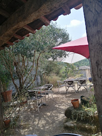 Jardin du Café Café Elia à Bruniquel - n°5
