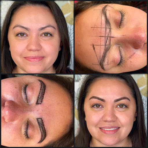 Explore sinister tattoo ideas, creative tattoo ideas in Peoria Heights, available at BeautiFULL Brows By Jen Microblading - Permanent Makeup Wild Honey Beauty Studio