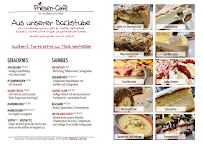 Menu / carte de Friesen-Café . Tee- und Kaffeestube in Nebel à Nebel