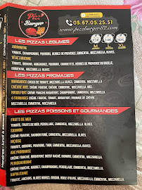 Menu / carte de Pizz Burger à Grisolles