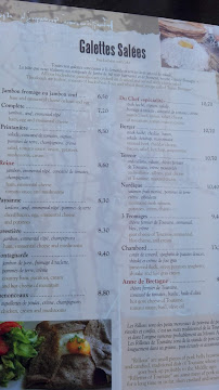 Restaurant Anne de Bretagne à Amboise menu