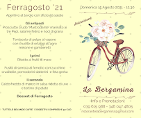 La Bergamina Ristorante à Arcore menu