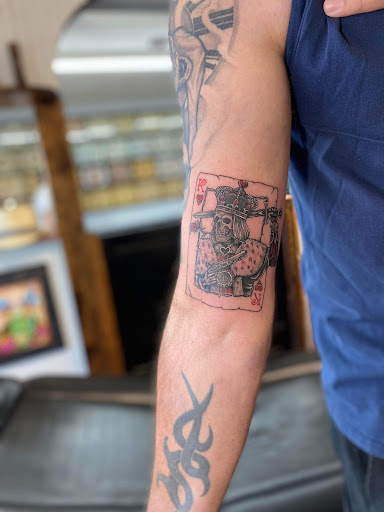 Explore female shoulder tattoo ideas, creative tattoo ideas in Ocala, available at Beauty in a Canvas Tattoo and Art Gallery