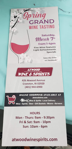 Wine Store «Atwood Wine and Spirits», reviews and photos, 426 Atwood Ave, Cranston, RI 02920, USA