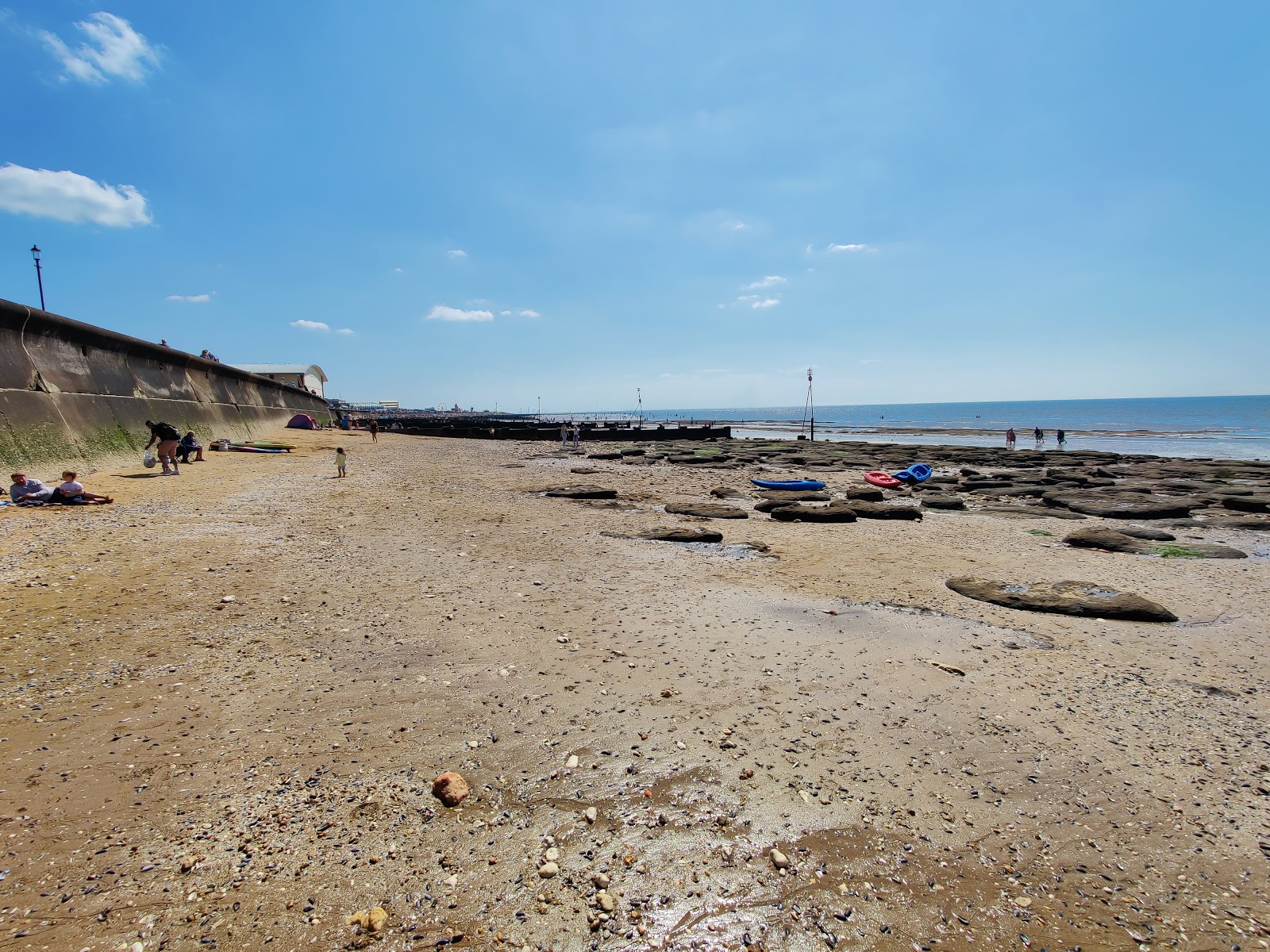 Fotografie cu Hunstanton South beach cu nivelul de curățenie înalt