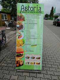 Menu / carte de Astoria Salat & Snack-House à Walldorf