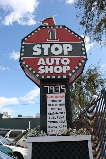 Auto Body Shop «One Stop Auto Shop», reviews and photos, 7935 California Route 2, Los Angeles, CA 90046, USA