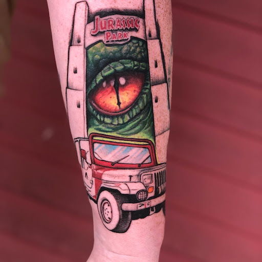 Explore angel neck tattoo ideas, creative tattoo ideas in Fort Oglethorpe, available at The Helm Tattoo & Piercing