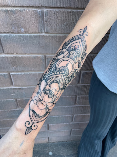 Explore tattoo shop decor ideas, creative tattoo ideas in Peoria, available at Modern Ink Tattoo