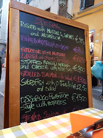 TRATTORIA KATTI à Florence menu