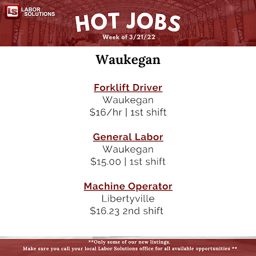 Employment Agency «Labor Solutions», reviews and photos, 3449 Sunset Ave, Waukegan, IL 60087, USA