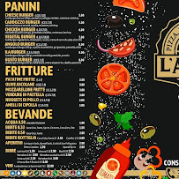 Carte du L' Angolo del gusto à Segariu