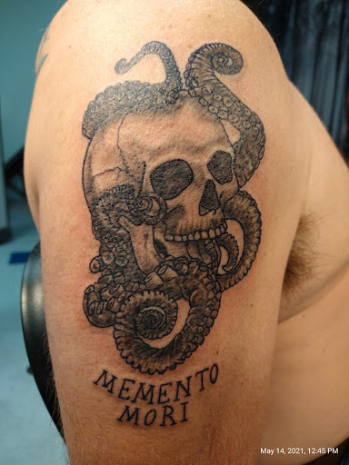 Explore cowboy bebop tattoo ideas, creative tattoo ideas in Colonial Heights, available at Connellys Tattooing