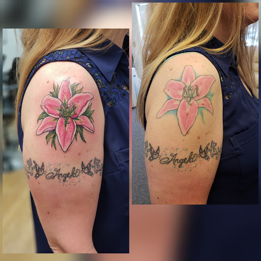 Explore german shepherd tattoo ideas, creative tattoo ideas in Molalla, available at Back40Tattoo