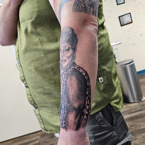 Explore spiritual tattoo ideas, creative tattoo ideas in Traverse City, available at Pinups & Needles