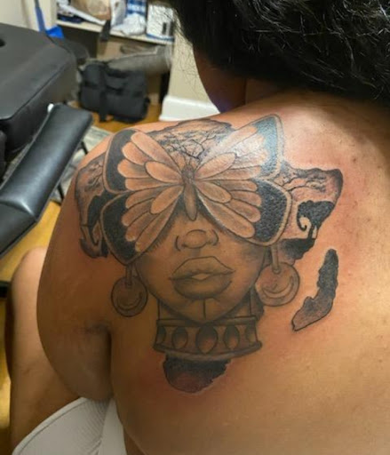 Explore chinese word tattoo ideas, creative tattoo ideas in Washington, available at Moore-Stone Ink