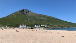 Foto av Dugort Beach med lång rak strand