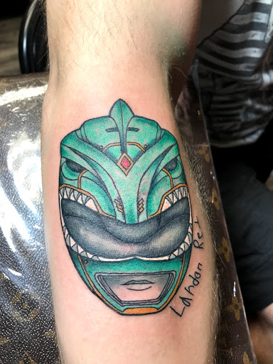 Explore mens upper arm tattoo ideas, creative tattoo ideas in Las Vegas, available at Last Chance Tattoo