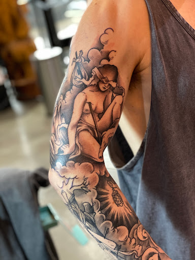 Explore gospel tattoo ideas, creative tattoo ideas in Junction City, available at Patriot Tattoo Company