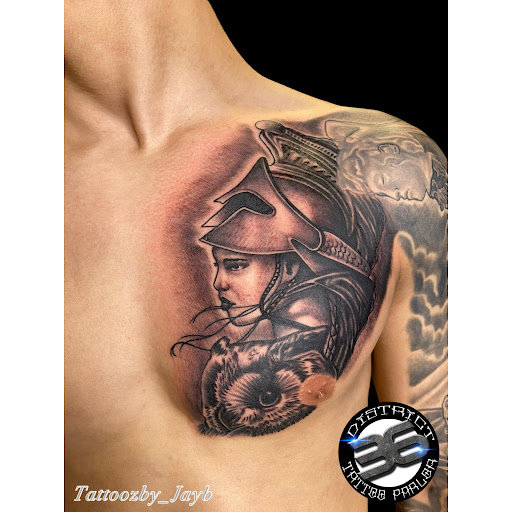 Explore blessed tattoo ideas for guys, creative tattoo ideas in Passaic, available at District 36 Tattoo Parlor