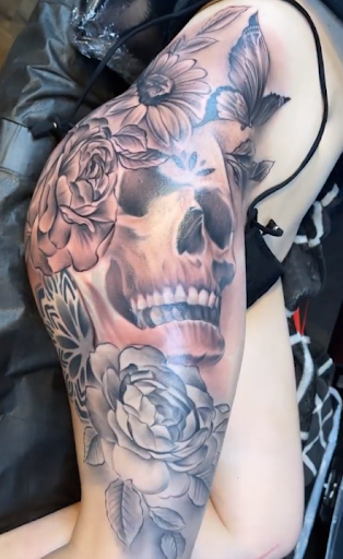 Explore ballerina tattoo ideas, creative tattoo ideas in Prairieville, available at Kingdom Ink Quality Body Art