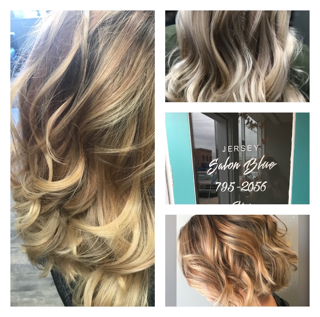 Jersey Salon Blue 62052