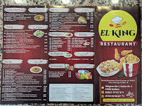 Menu / carte de El King Restaurant à Geldern