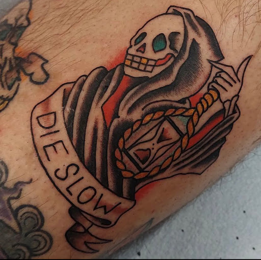 Explore safari tattoo ideas, creative tattoo ideas in Mobile, available at Old Familiar Tattoo Company