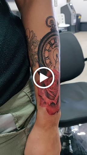 Find tropical flower tattoo ideas for your next unique tattoo in Kissimmee at Precision Ink Tattoo Company