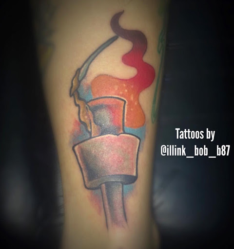 Explore spark plug tattoo ideas, creative tattoo ideas in Southaven, available at Illusion Ink