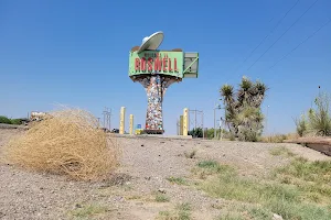 Welcome to Roswell Sign image