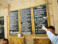 Menu / carte de Arà à Marina di Ragusa