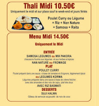 Restaurant indien Le Punjab Grill à Châteaudun - menu / carte