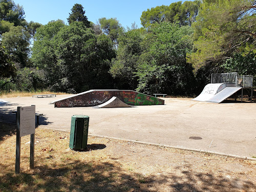 Skatepark à Fontvieille