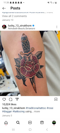 Explore shoulder tattoo ideas for women, creative tattoo ideas in Millsboro, available at Tattoo Galaxy (Millsboro) Piercing & Custom tattoos