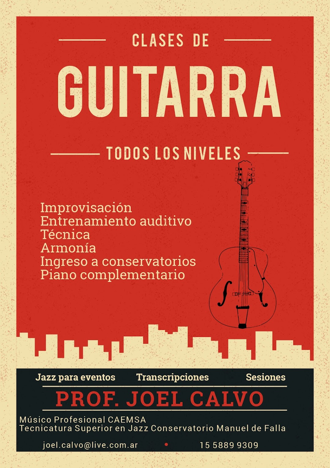 Clases de Guitarra y Piano